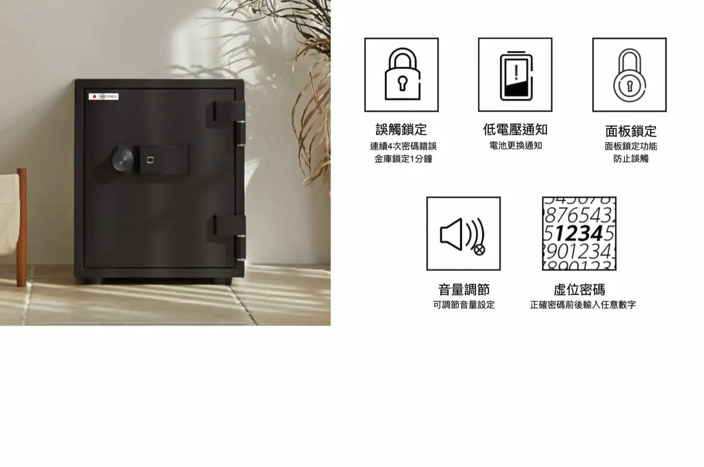 BF 系列 小型防盜鋼板保險箱 介紹圖 56