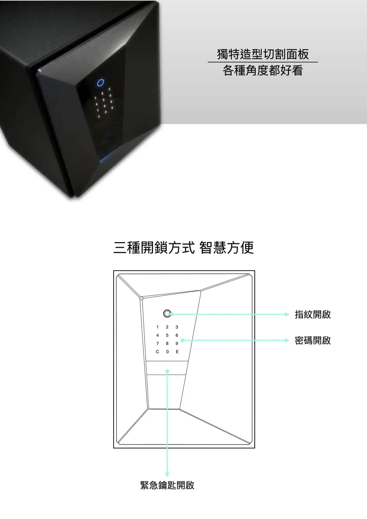 XYXZ 智慧型指紋密碼保險箱 介紹圖 29