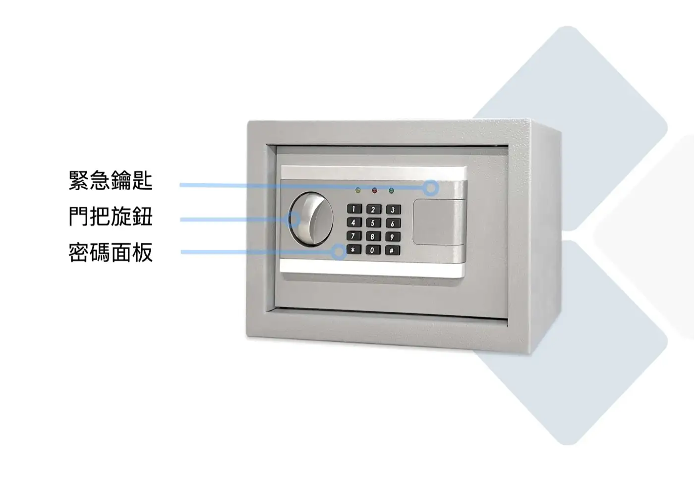 ED系列 簡約時尚家用金庫 介紹圖 9