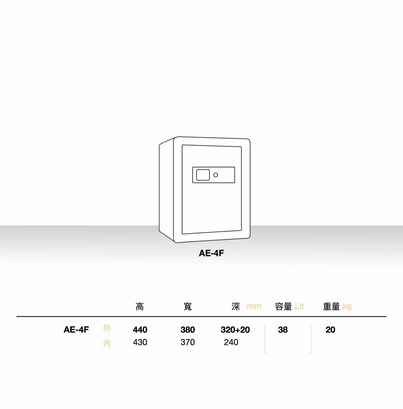 AE 系列 保險箱 介紹圖 16