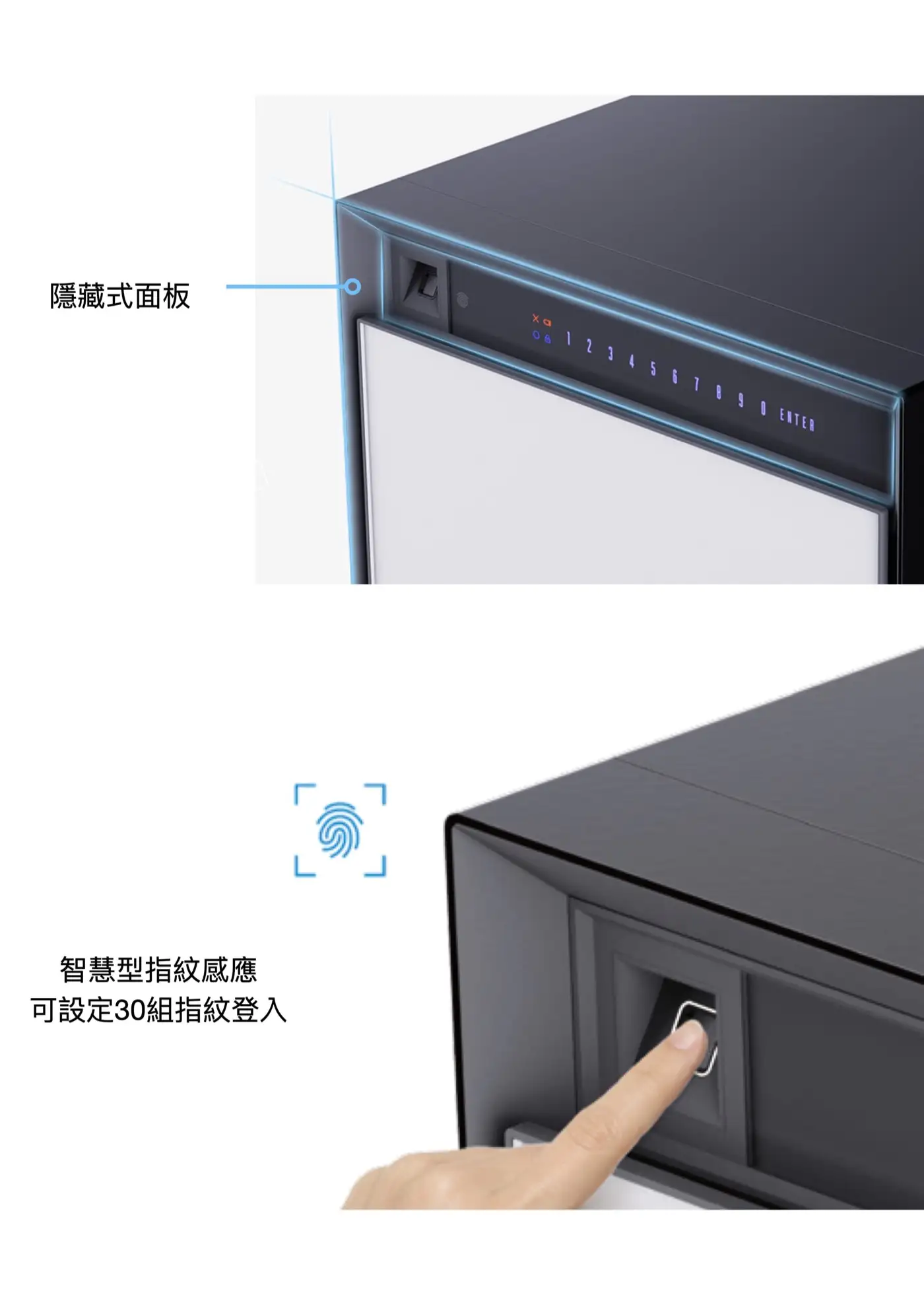 ARC3 ARC系列 智慧型指紋密碼防火金庫 介紹圖 37