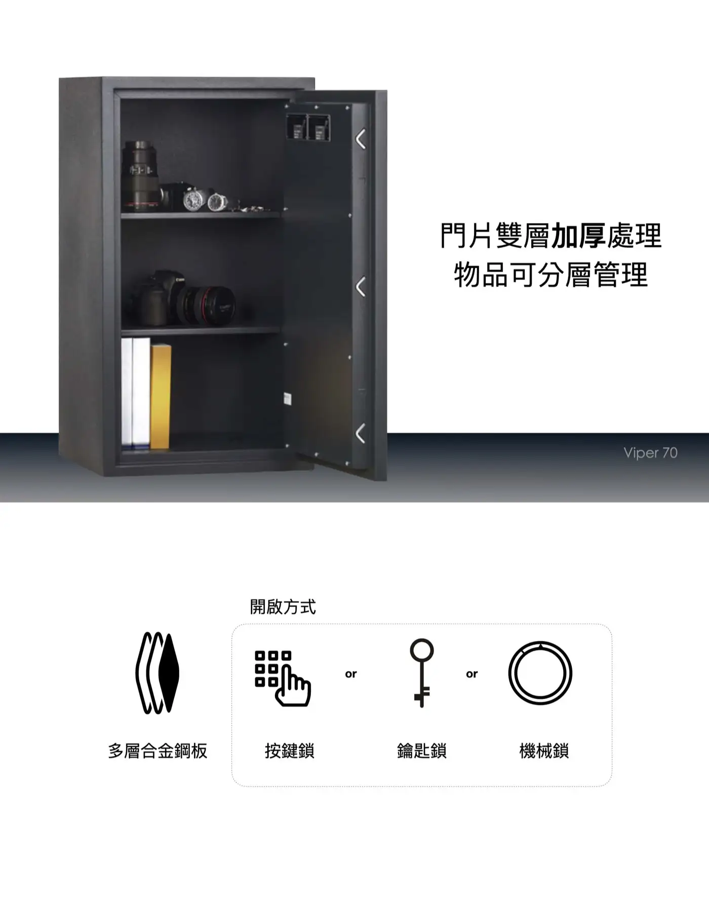 VIPER 系列 保險箱 介紹圖 22