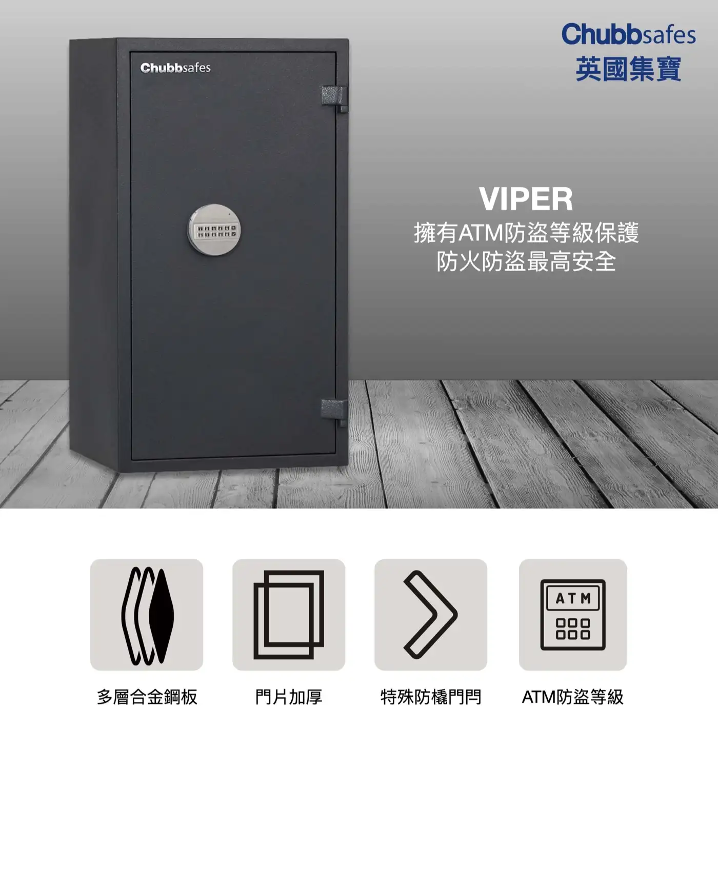VIPER 系列 保險箱 介紹圖 32