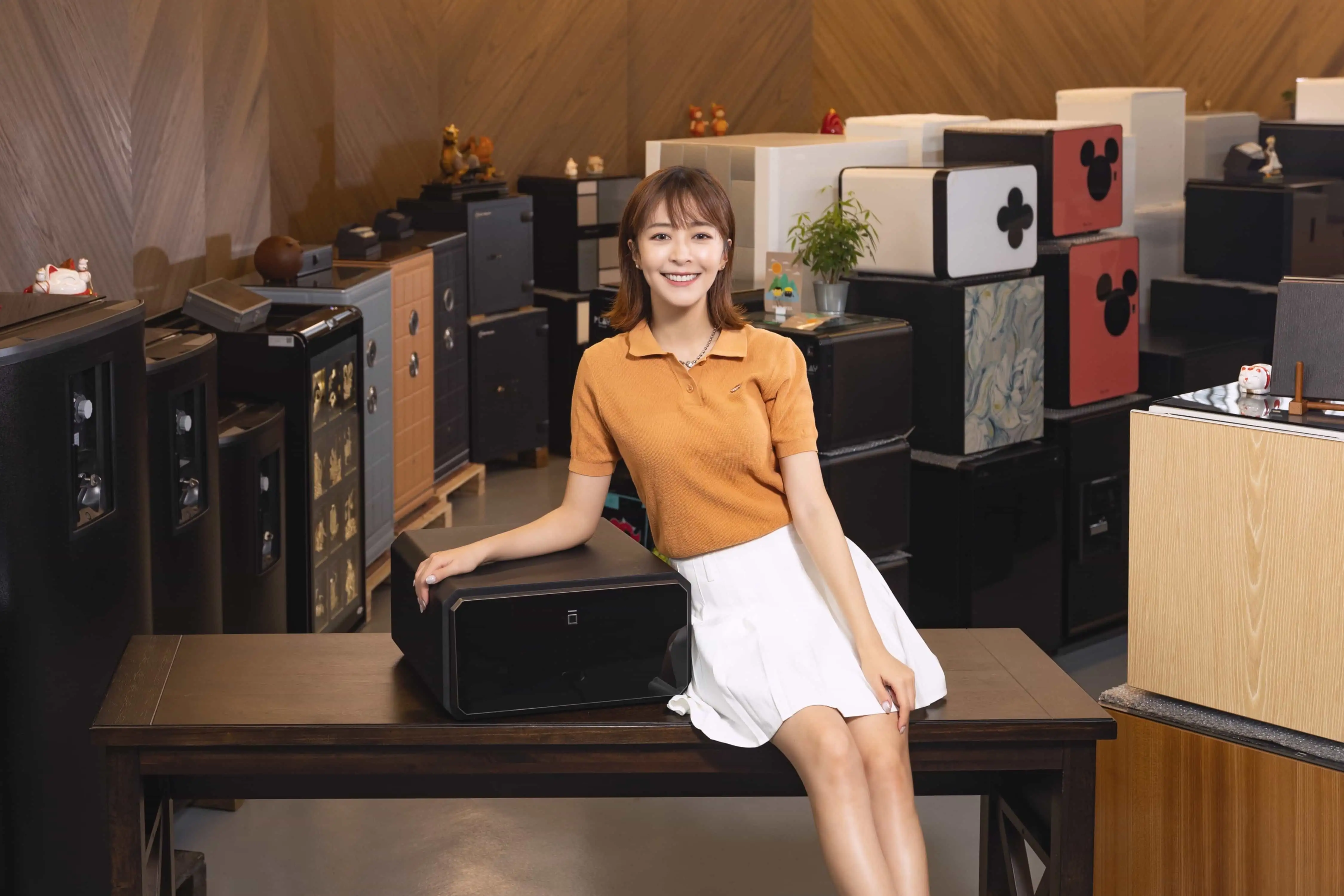 Hailey 徐海莉 X2F 防盜保險箱