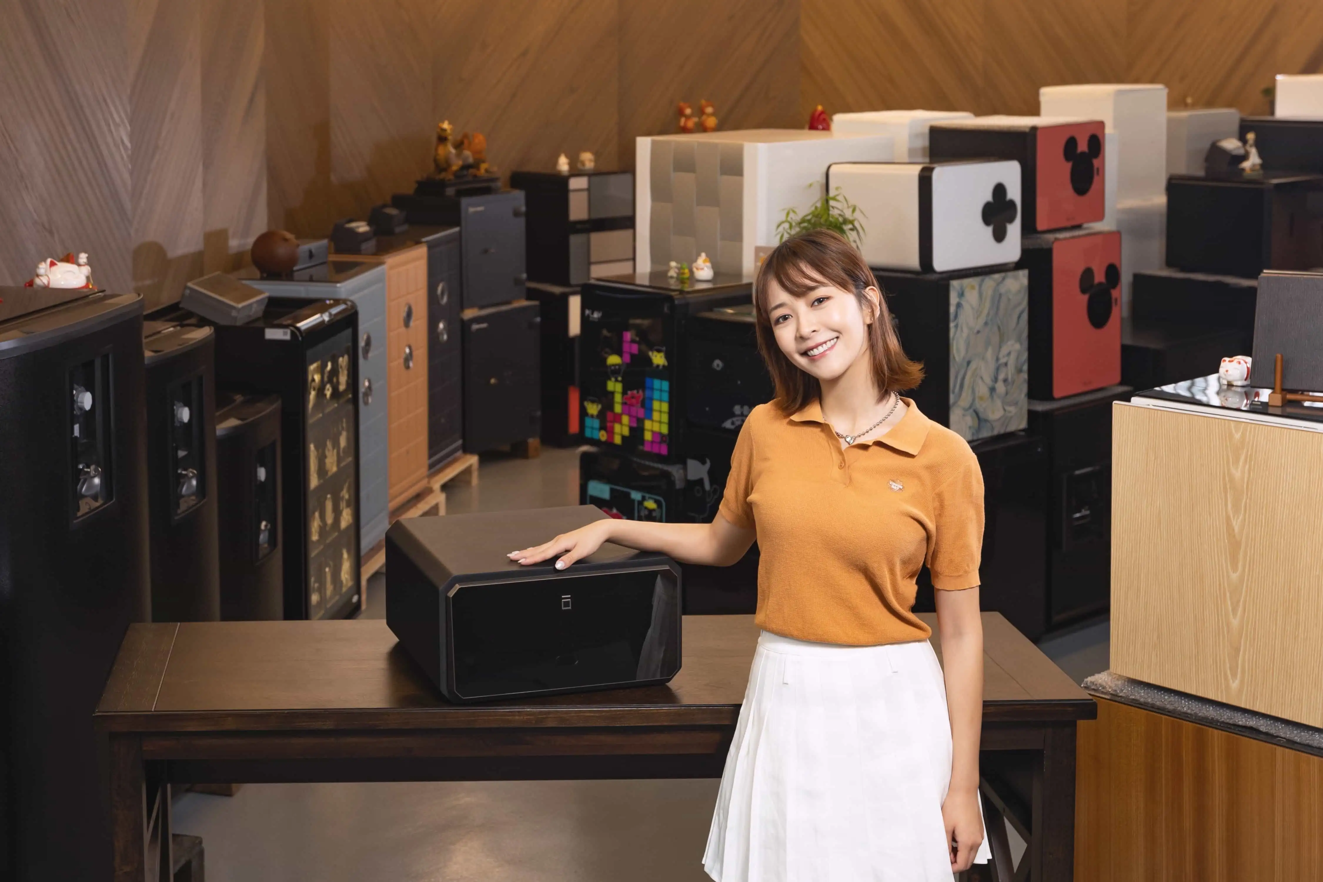 Hailey 徐海莉 X2F 防盜保險箱