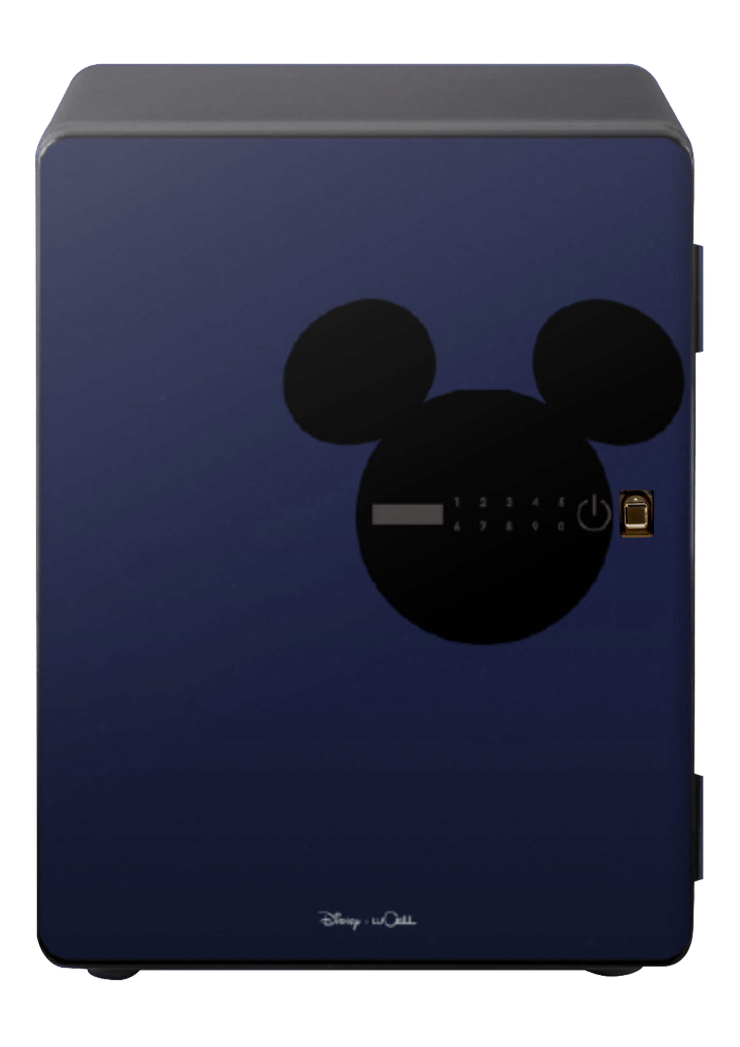 小型漫威迪士尼Disney聯名防火保險箱 米奇藍