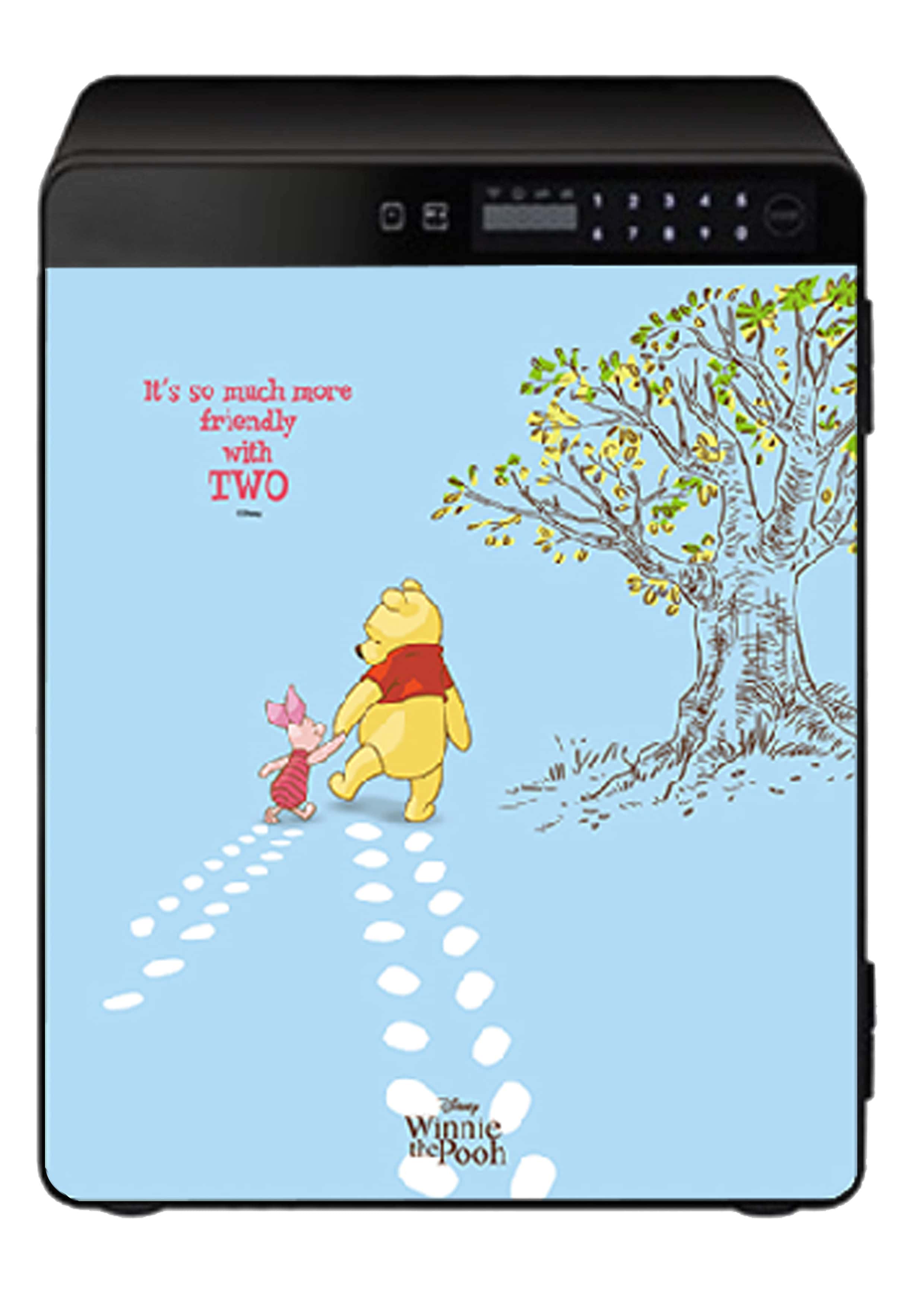 小型漫威迪士尼Disney聯名防火保險箱 innie the pooh