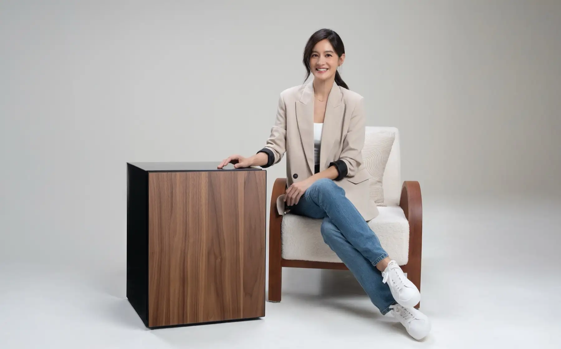 Janet PLD 防火防盜保險箱 胡桃木 DSC00955walnut