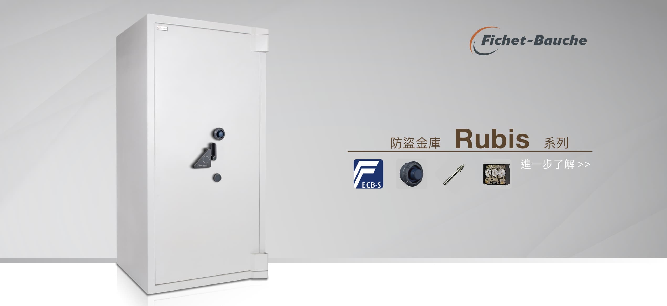 銀行 銀樓 珠寶 金庫 專用保險箱推薦 Fichet Bauche Rubis 系列