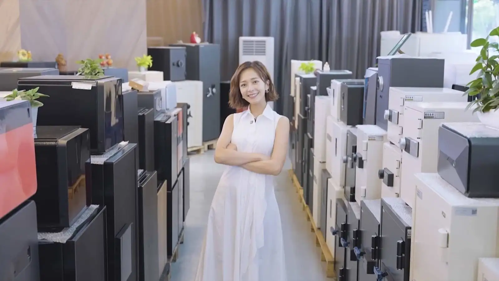 徐海莉 發億金庫 防火 防盜 推薦 床頭櫃 保險箱 台北門市 濱江  hailey_edm_240812.taipei.001