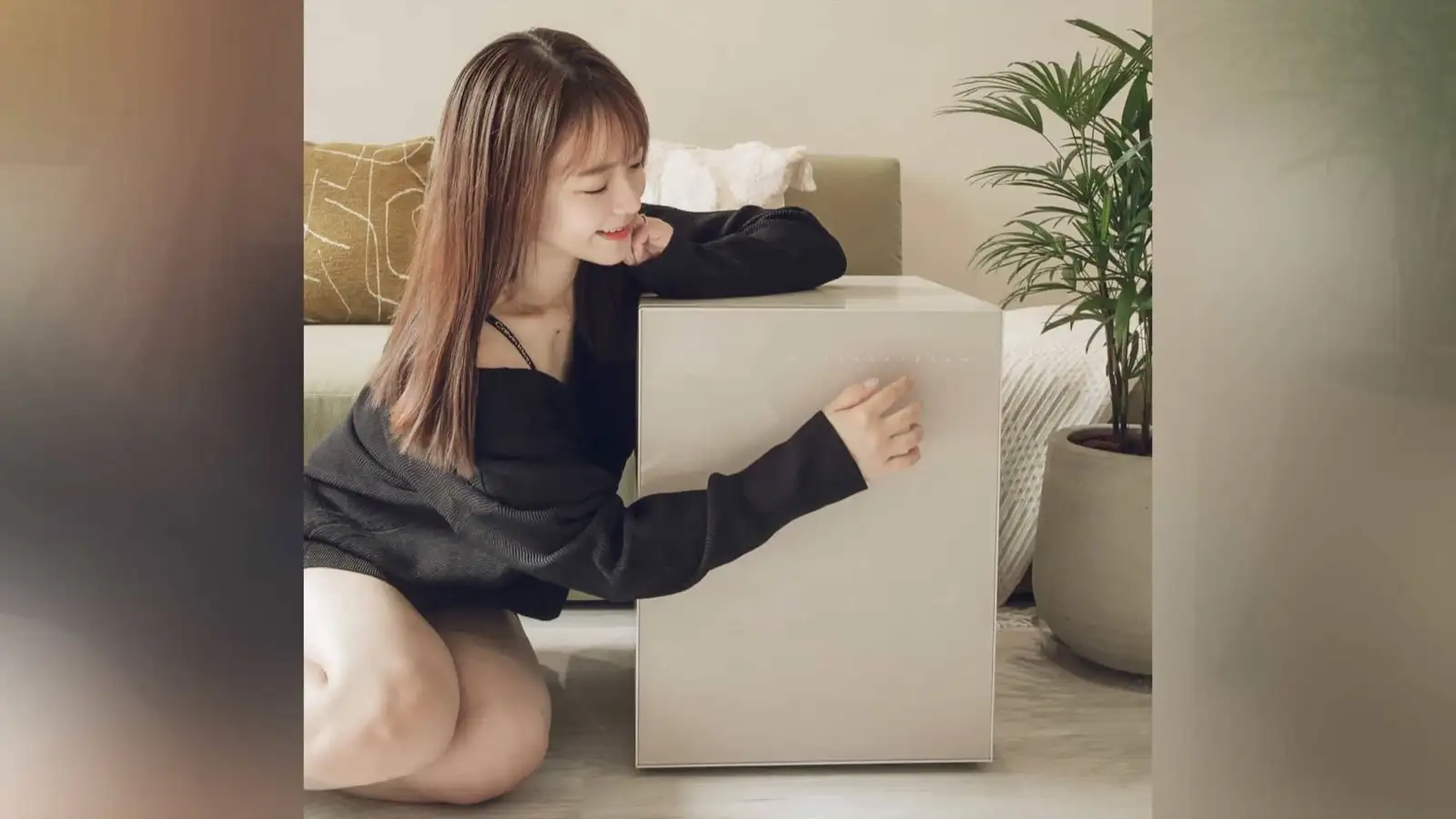 Wang 王緒緒  istella 床頭櫃 乃杏色 防火保險箱 推薦  wang_edm_20240810.005